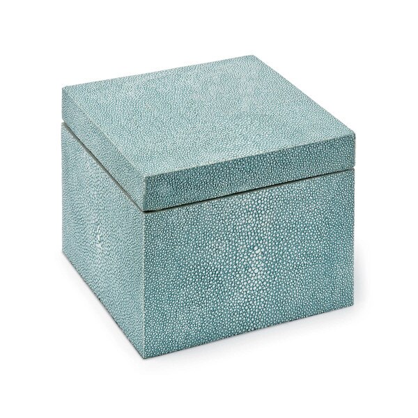 Square Shagreen Box